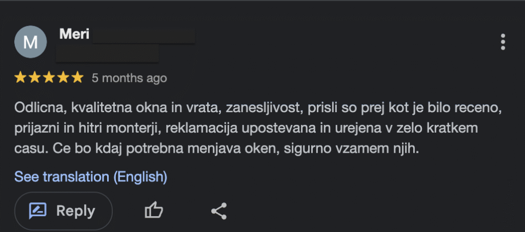 Bingo21_PVC_okna_Google_review_2