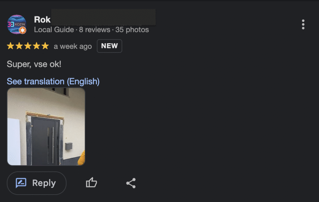 Bingo21_PVC_okna_Google_review_5